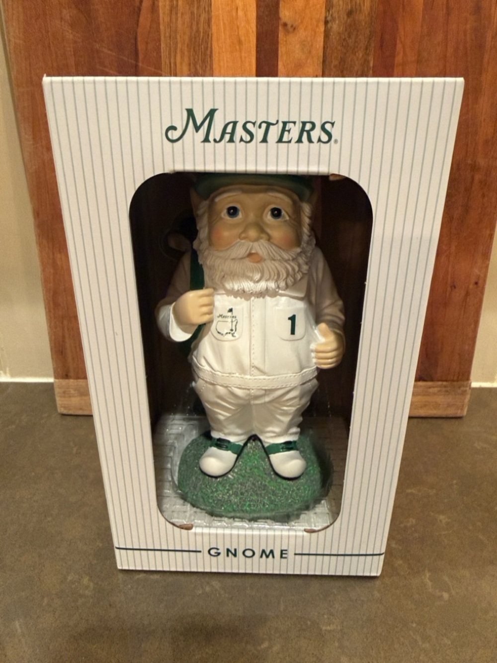 Masters NEW IN BOX, never been opened White Mini Gnome Boxed Collectible!